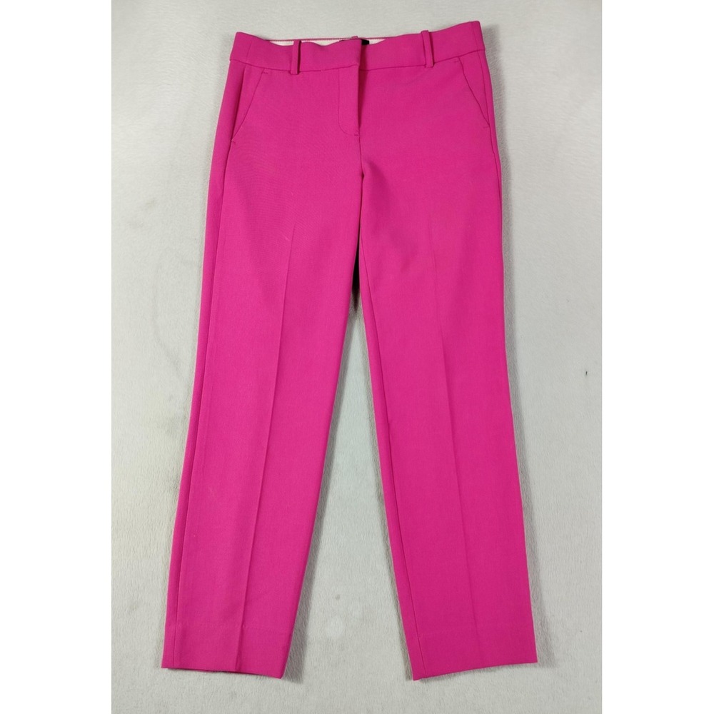 J Crew Cameron Pants Womens 6T Pink Dress Office Workwear Career Business Casual